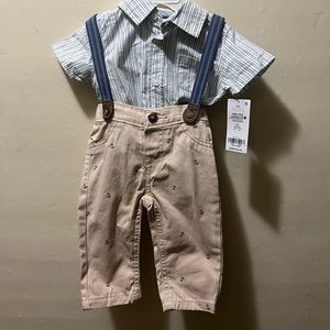 Carters 2 piece boat outfit for boys - 6m - NWT